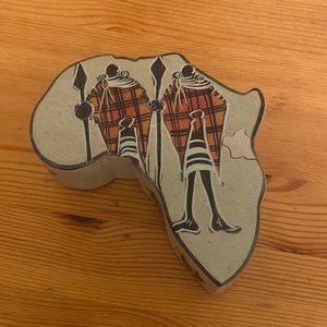 Maasai Mara inspired jewelry/keepsake box